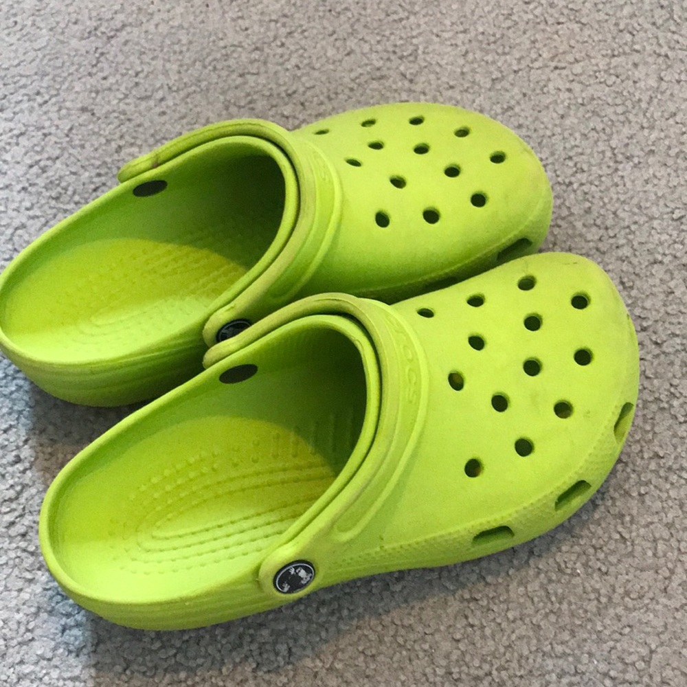 Like Green Crocs
